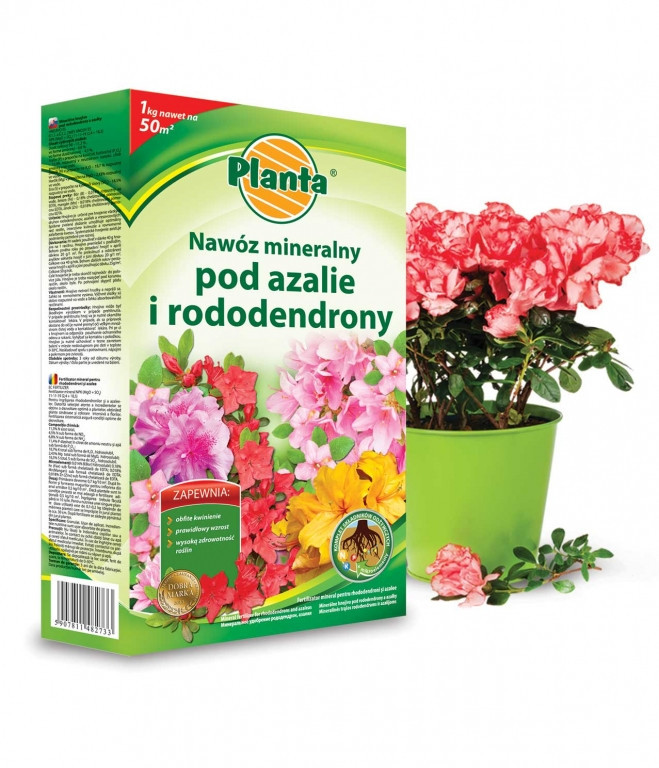 Добриво Planta для Азалій і рододендронів в гранулах 1кг