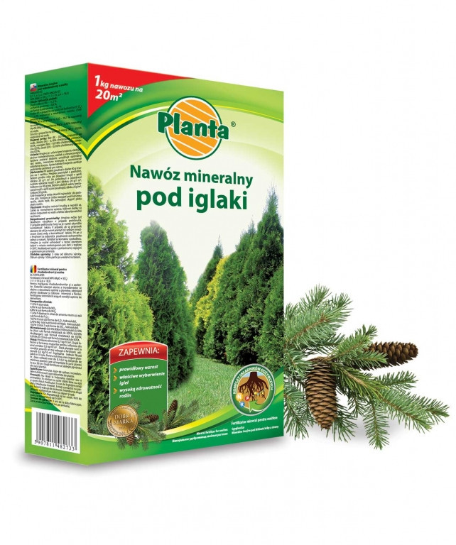 Добриво Planta для Хвойних в гранулах 1кг