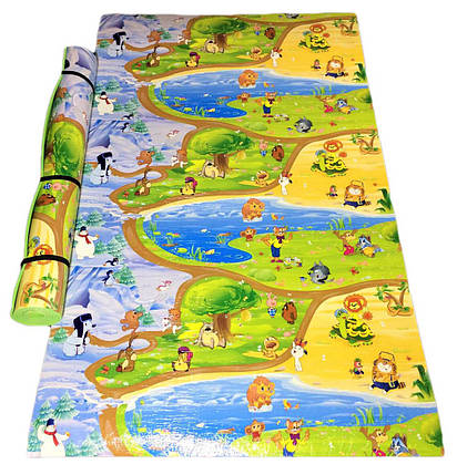 Дитячий ігровий килимок 2000×1200×8 мм «Союзмультфільм» теплоізоляційний, розвивальний, фото 1