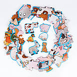 DJECO Пазл 9х12х15 гігант Корова Маргарита і її друзі, фото 4