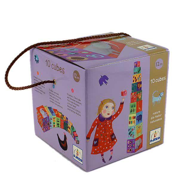 Кубики-пірамідки Djeco Мої друзі DJ08505, фото 1