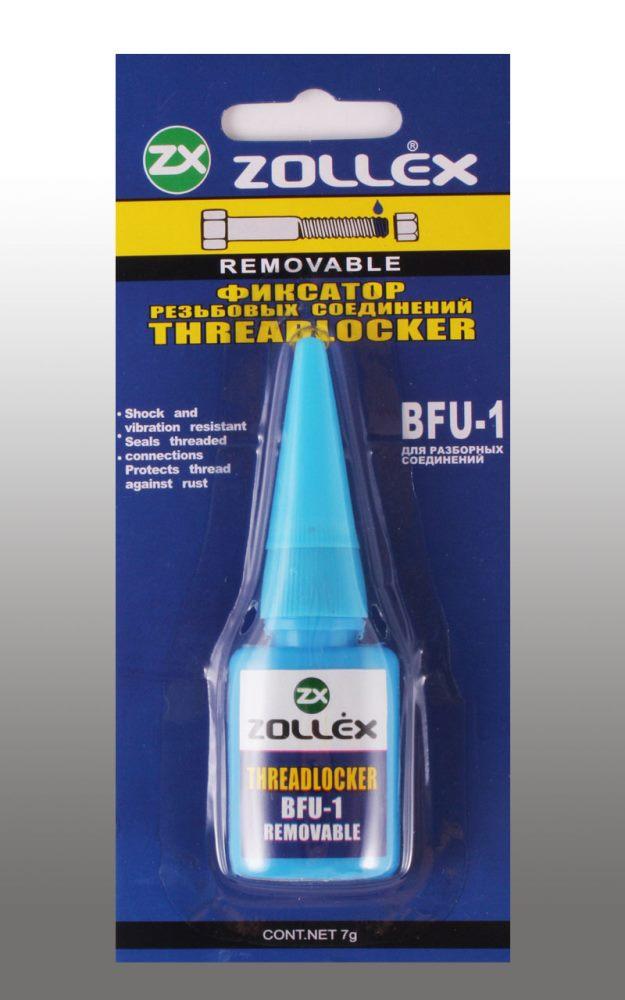 Фіксатор різьбових з'єднань синій (50г.), фото 1