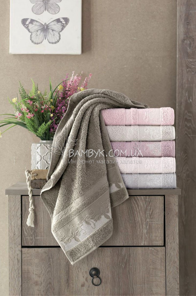 Pupilla рушники банні 70x140 у наборі (бавовна) 6 шт.