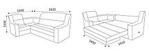 Диван кутовий Джокер 1030х2620х1690мм МКС, фото 3