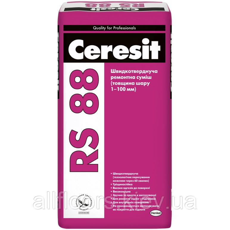 Ремонтна суміш CERESIT RS 88 (25 кг)