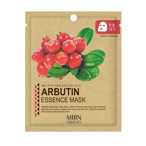 Тканинна маска з Арбутином Вибілювання Mijin Essence Mask Arbutin 25g