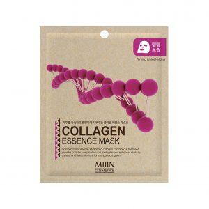 Тканинна маска з колагеном Поживна Mijin Essence Mask Collagen 25g