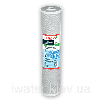 Картридж комплексного очищення Filtrons MIX 10Slim (20mcr), фото 1