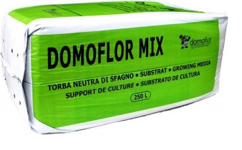 Торфяний субстрат DOMOFLOR MIX 3 (Домофлор Мікс), фракція 0-5 мм, 250 л.