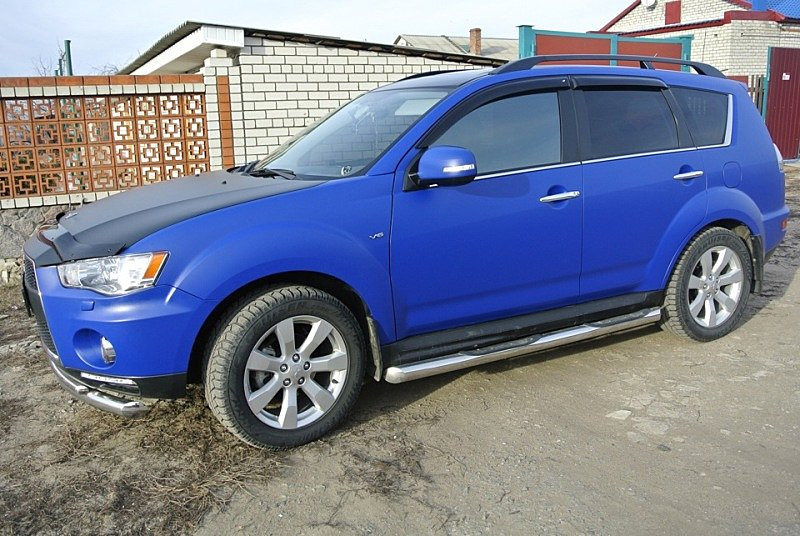 Дефлектори вікон (вітровики) MITSUBISHI OUTLANDER 2007/Peugeot 4007 2007 Cobra tuning M41007