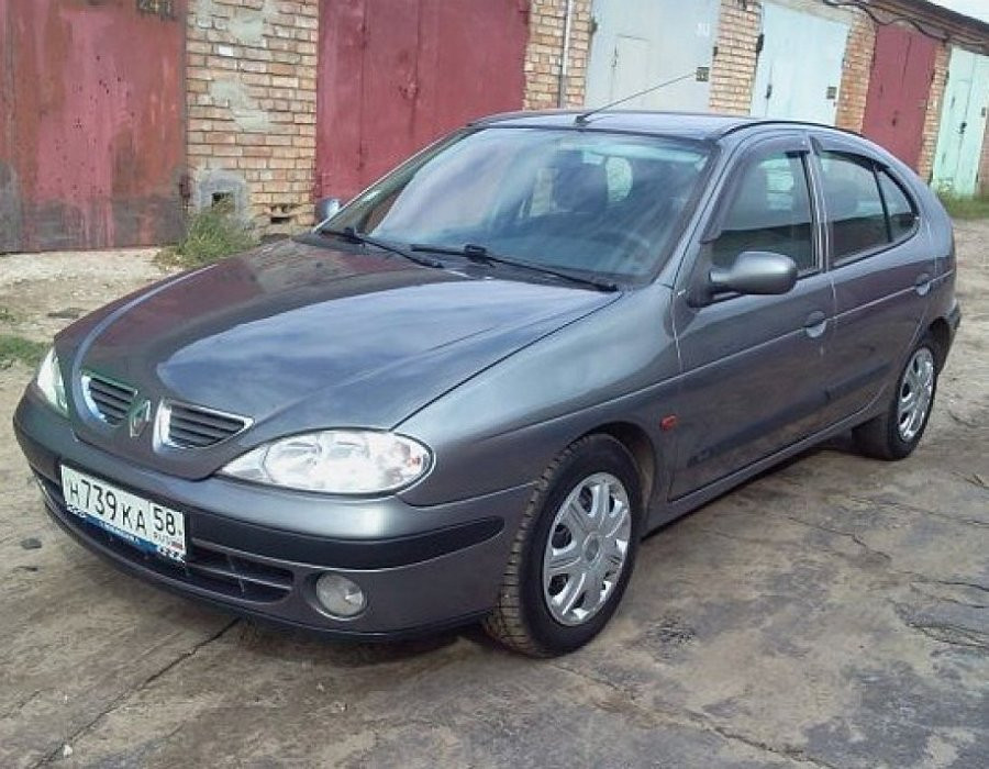 Дефлектори вікон (вітровики) RENAULT Megane I Hb 5d 1995-2002 Cobra tuning R11495