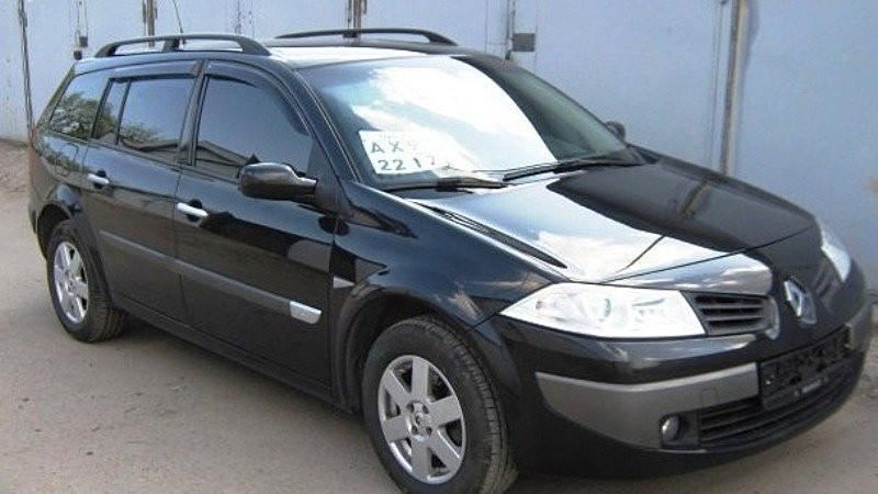 Дефлектори вікон (вітровики) RENAULT Megane II wagon 5d 2002-2008 Cobra tuning R10902