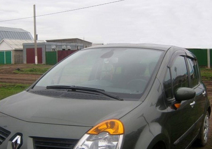 Дефлектори вікон (вітровики) RENAULT Modus 5d 2004-2008 "EuroStandart" Cobra tuning RE12904