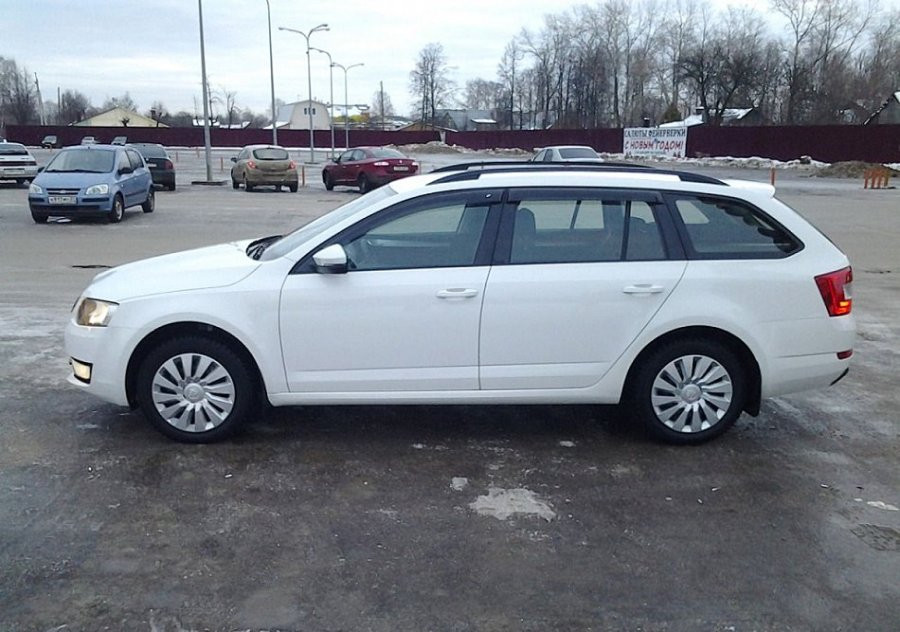 Дефлектори вікон (вітровики) Skoda Octavia A7 Combi 2013 (Шкода Окставія А7) S21513