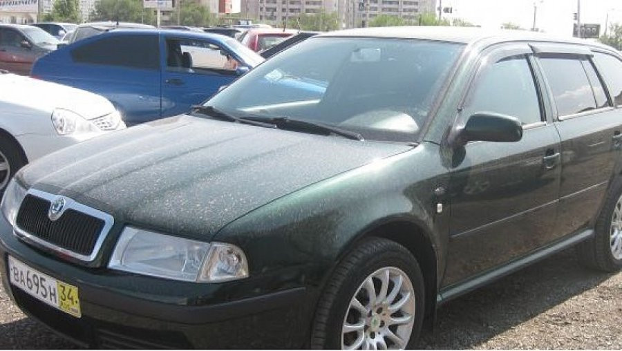 Дефлектори вікон (вітровики) Skoda Octavia Tour II 1998 Cobra tuning S20498