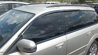 Дефлектори вікон (вітровики) Subaru Outback III/Legacy Wagon 2004-2009 (Субару Аутбек 3) S40504