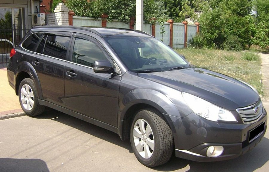 Дефлектори вікон (вітровики) Subaru Outback IV 2009 Cobra tuning S40409