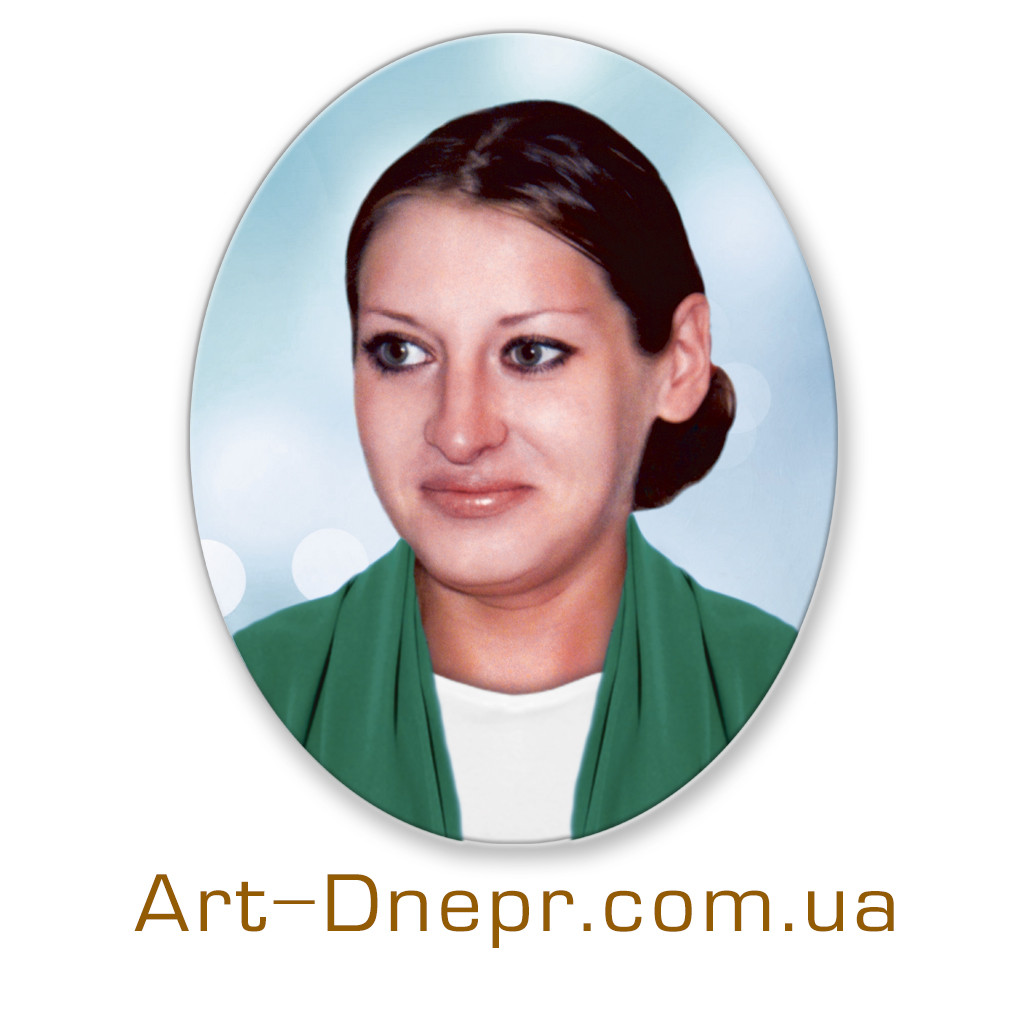 Керамограніт овал 30Х40 см