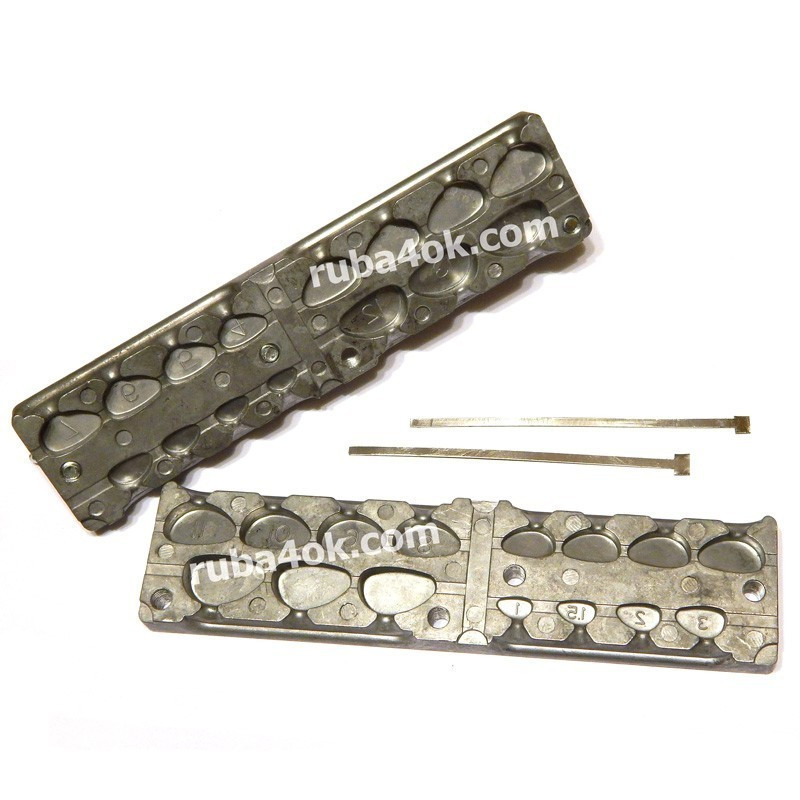 Форма розбірної "Голови риби" 1-14г, фото 1