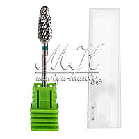 Насадка для фрезера твердосплавна "Кукурудза" зелена абразивність