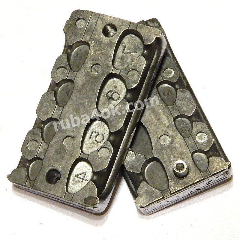 Форма розбірної "Голови риби" 1-7г, фото 1