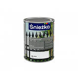 Фарба для металу СТІЙКА Емаль Хлоркаучукова Sniezka Супермаль RAL3000 ЧЕРВОНА 0,9л, фото 2