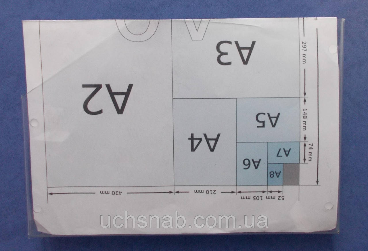Об'ємна кишеня формату А5 зі зрізом, фото 1