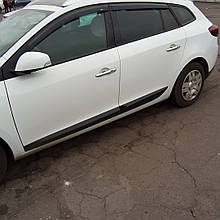 Дефлектори вікон (вітровики) Renault Megane III 2008 -> 5D Combi Grandtour універсал 4шт (HIC)