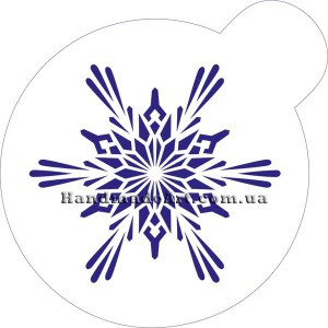 Трафарет М115 Сніжинка 12