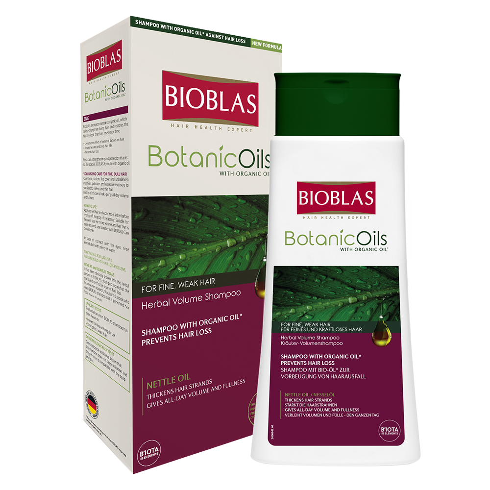 Шампунь проти випадіння волосся BIOTA BotanicOils для тонкого та слабкого волосся 360мл (4701001)