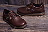 Чоловічі шкіряні туфлі Kristan brown, фото 10