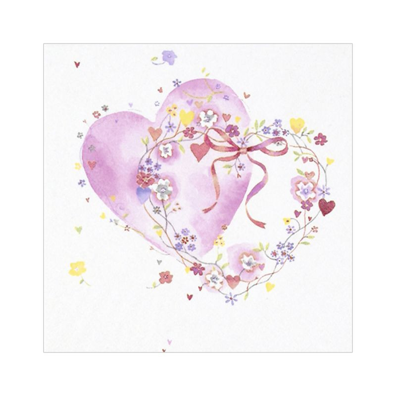 Серветки декупажні Jet Papier GmbH Два серця 33x33 см 17.5 г/м2 20 шт. ti-flair 4103070027109