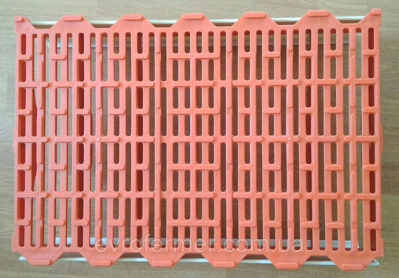 Пластиковая-щелевая решетка оранжевая - фото 1 - id-p839475470