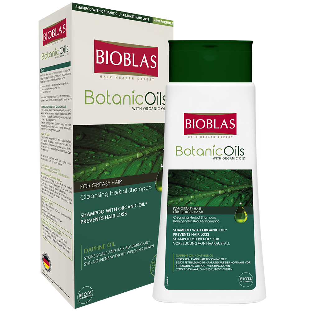 Шампунь проти випадіння волосся BIOTA BotanicOils для жирного волосся 360 мл (4701002)