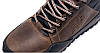 Чоловічі зимові шкіряні кросівки New Balance clasic brown, фото 9