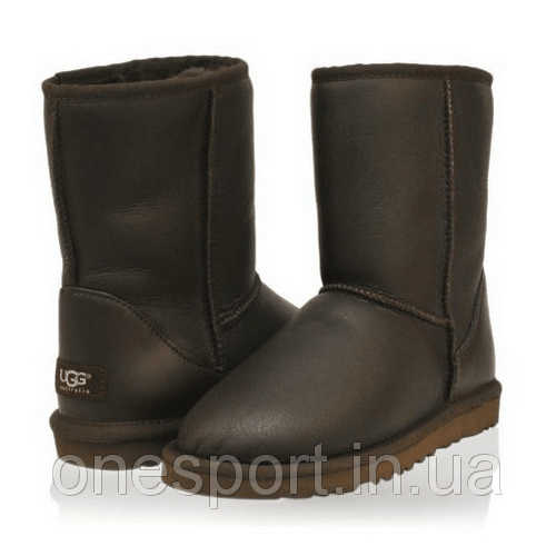 Жіночі уггі UGG Classic Short Metallic Chocolate original