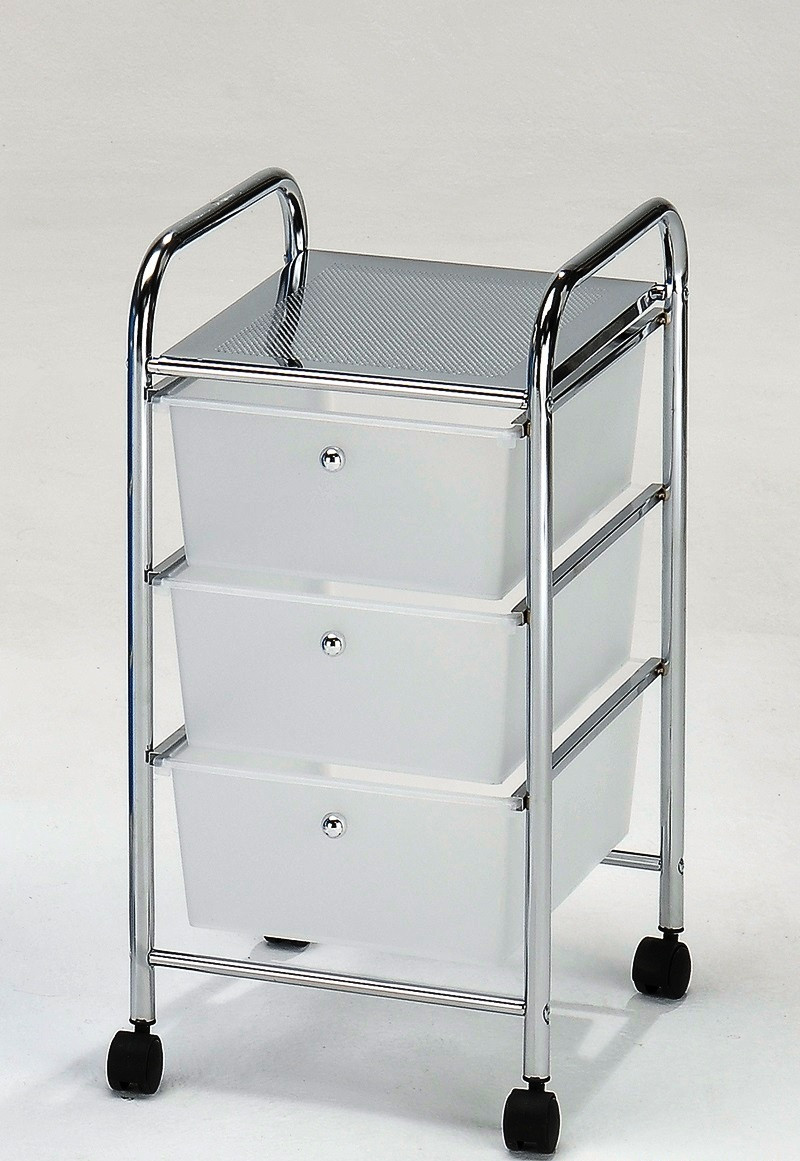 Передвижной столик-комод на 3 ящика: продажа, цена в Киеве. Полки и ...