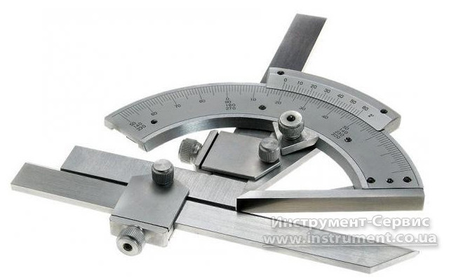 Універсальний кутомір УН-127 0-320° 2`, фото 1
