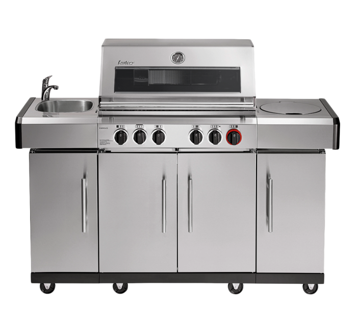Газовий гриль Enders KANSAS Pro 4 SIK Profi Turbo