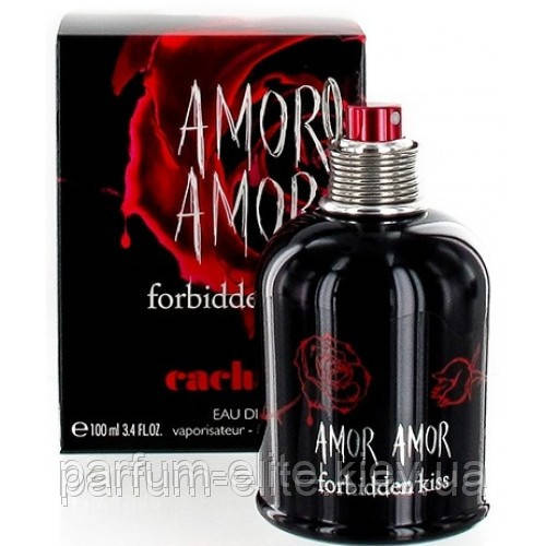 Жіноча туалетна вода Cacharel Amor Amor Forbidden Kiss 100ml (test)