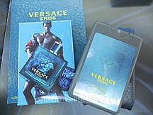 Чоловічий мініпарфуми у шкіряному чохлі Versace Eros 20ml