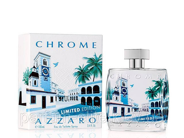 Чоловіча туалетна вода Azzaro Chrome Limited Edition 100ml (test)