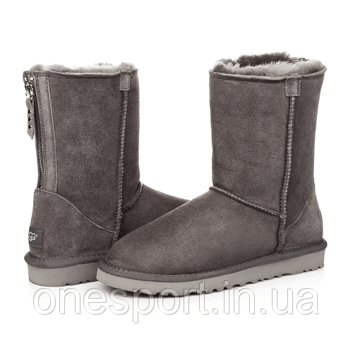 Жіночі уггі UGG Classic Zip Grey original
