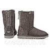 Жіночі уггі UGG Classic Zip Grey original, фото 3