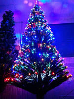 Ялинка новорічна світлодіодна 210 см заввишки, vip210, фото 4