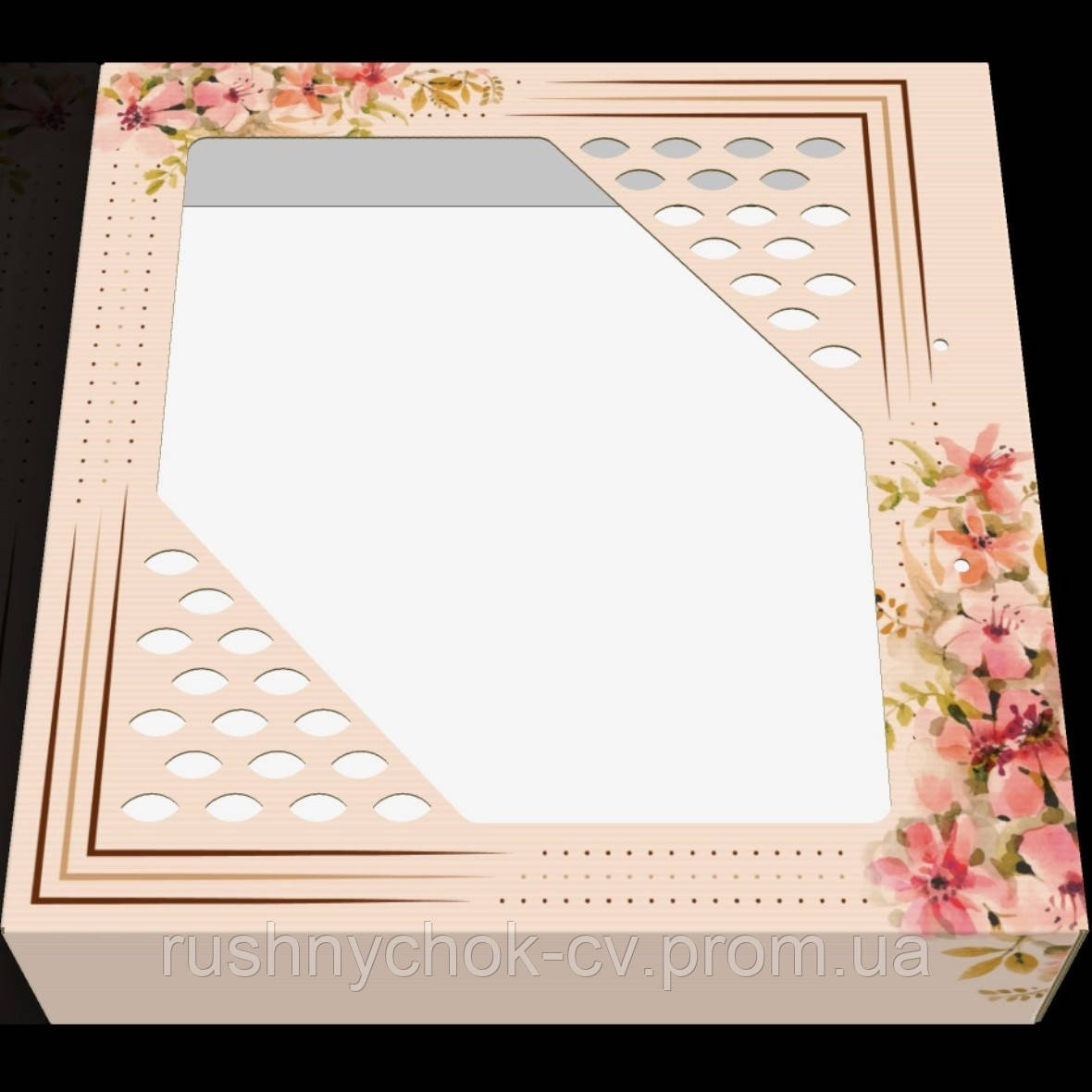 Подарункове паковання для рушників із ручкою - фото 1 - id-p839673061