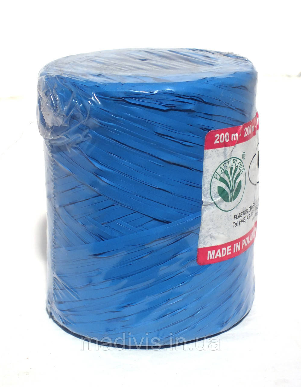 Рафія Plastiflora No29 СИНЯЯ
