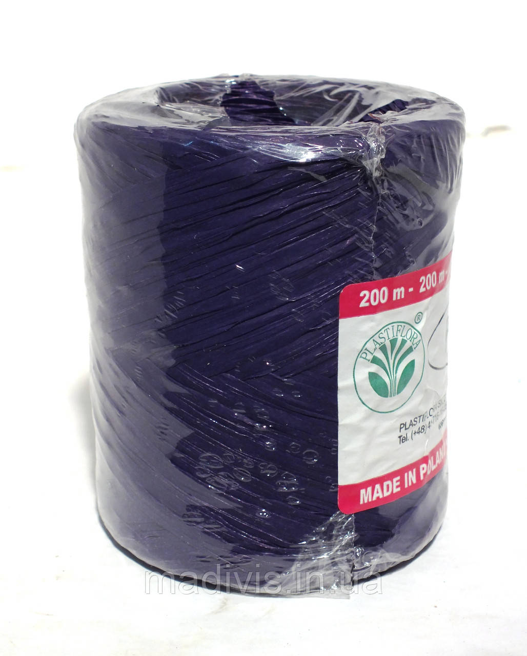 Рафія Plastiflora No27 ФІОЛЕТОВА, фото 1
