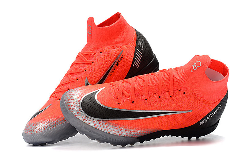 Дитячі футбольні сороконіжки Nike SuperflyX VI Elite TF Jr Flash Crimson/Black/Total Crimson