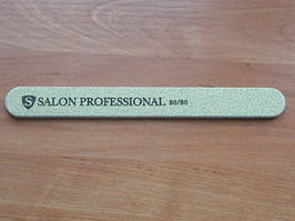 Пилка "Salon professional"- сіра, пряма,80/80